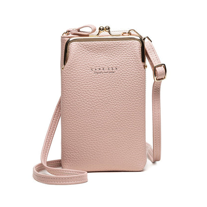 eybag Fashion Small Crossbody Bags Women Mini PU Leather Shoulder Messenger Bag For Girls Yellow Bolsas Ladies Phone Purse Zipper Flap