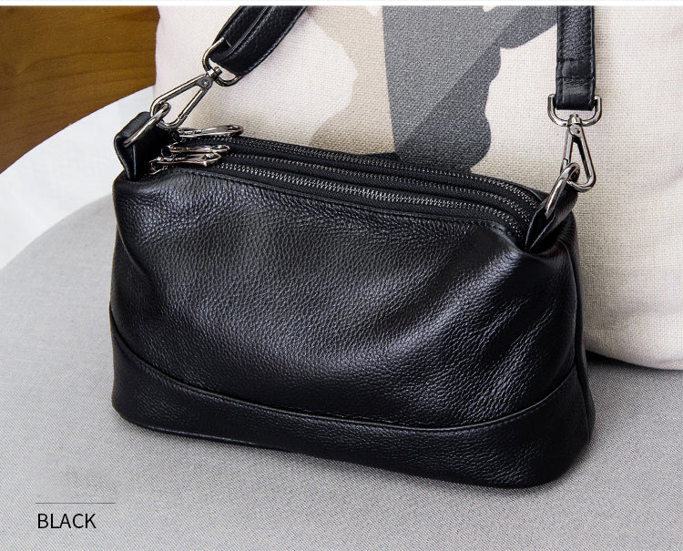 Lkblock Genuine Leather Shoulder Bag Women's Luxury Handbags Fashion Crossbody Bags for Women Female Tote Handbag G12