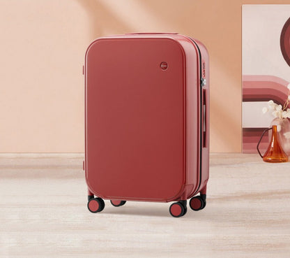 eybag Patent Design Travel Luggage Women Men Suitcase On Wheels Spinner Trolley Case Bag 18" Carry On 20" 24" Check In 100% PC