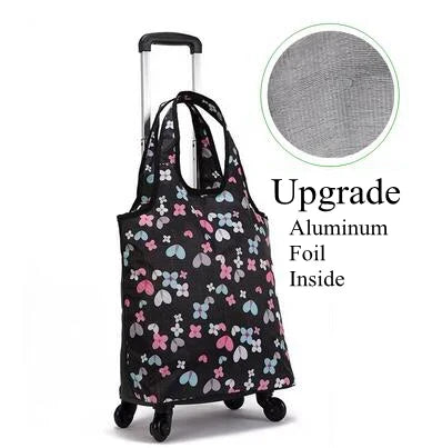 eybag Women Travel trolley bags Women wheeled bag wheels wheeled bags luggage Bags on wheels water proof Rolling Luggage Backpack bag