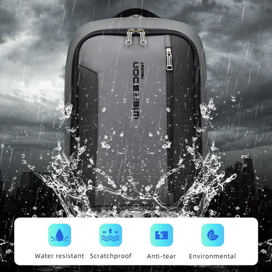 eybag Waterproof Laptop Backpack Man USB Charging Business Backpack Fashion School Bag Mochila Anti theft Notebook Men's Backbag