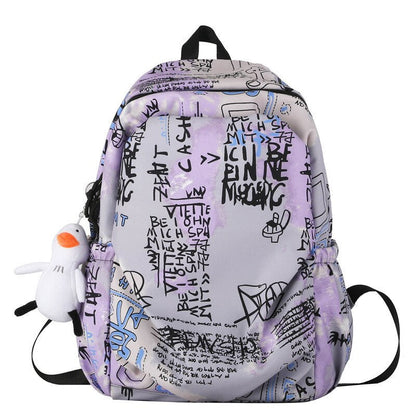 eybag Casual Women's Backpack Oxford Waterproof Travel Large Capacity School Bags For Girls Casual Fashion Printing Men's Backpacks