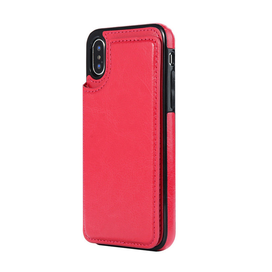 eybag Retro PU Flip Leather Case For iPhone 13 12 11 Pro Max XS Multi Card Holder Phone Cases For iPhone X 6 6S 7 8 Plus SE2022 Cover