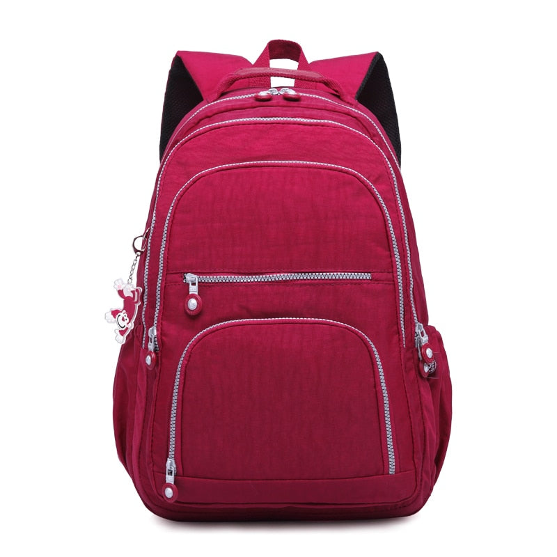 eybag 2022 School Backpack for Teenage Girl Mochila Feminina Women Backpacks Sac A Do Nylon Waterproof Casual Laptop Bagpack Female