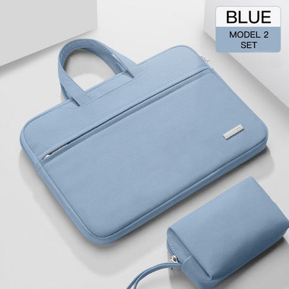 Lkblock Laptop Bag Case for Macbook Air Pro M1 13.3 14 15 Laptop Sleeve 15.6 Notebook Bag For Dell Acer Asus HP Business Women Handbag