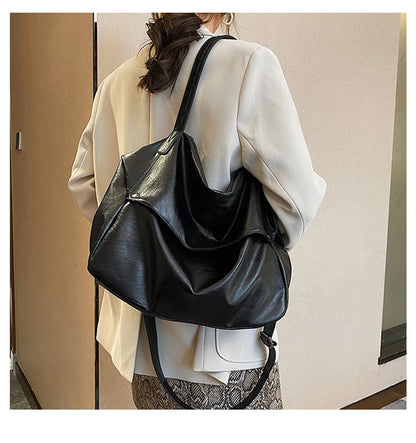 eybag New Multifunctional Designer Women's Shoulder Bags High Quality PU Leather Ladies Messenger Bags Fashion Women Tote Bag Bolsos