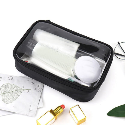 eybag Transparent PVC Cosmetic Bag for Women Waterproof Clear Makeup Bags Beauty Case Make Up Organizer Storage Bath Toiletry Wash Bag