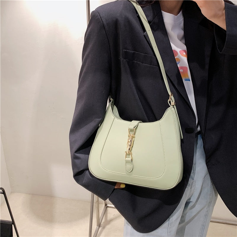 eybag Top Quality Luxury Brand Purses and Handbags Designer Leather Shoulder Crossbody Bags for Women Fashion Underarm Sac A Main New