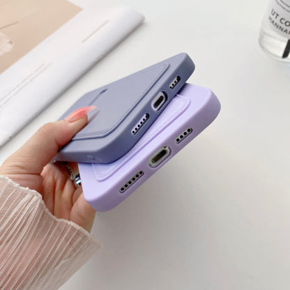 eybag Phone Case For iphone 11 12 13 pro max XR x xs max 7 8 plus se 12 mini 12 pro Soft Silicone Wallet Card Holder cover