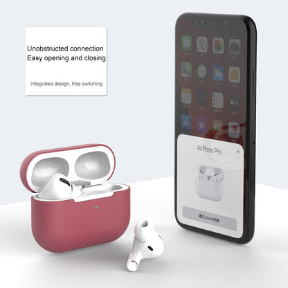 eybag 2022 New Silicone Cover Case For Apple Airpods Pro 3 Sticker Skin Bluetooth Earphone Cases Air Pods Pro Protective Accessories