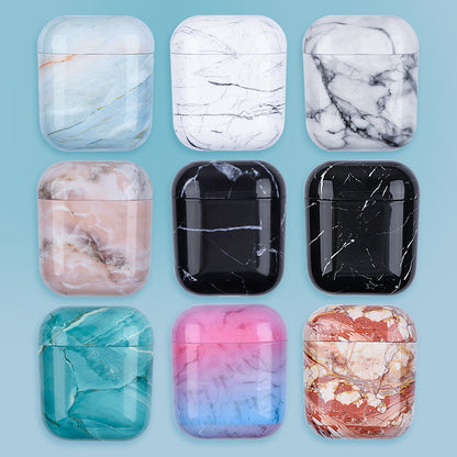 eybag Marble Pattern Cases For Airpods 1 2 3 Earphone Case Cover Charging Box Shell For AirPods Pro 2 Air Pods 1 Protective PC Sleeve