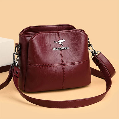 eybag Women Embroidery Tote Bag High Quality Leather Ladies Handbags Women Shoulder Bag Small Crossbody Bags For Women Sac a Main