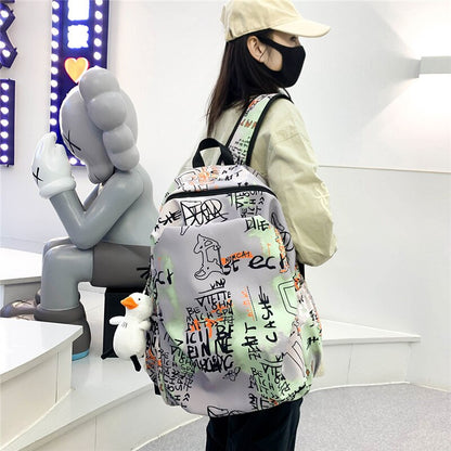 eybag Casual Women's Backpack Oxford Waterproof Travel Large Capacity School Bags For Girls Casual Fashion Printing Men's Backpacks