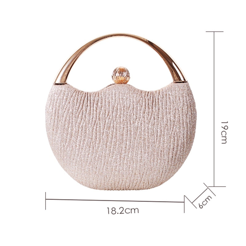 eybag Women's Wedding Clutch Evening Bag Small Female Handbag Luxury Wedding Bridal Purse Chain Party Shoulder Bag ZD1558