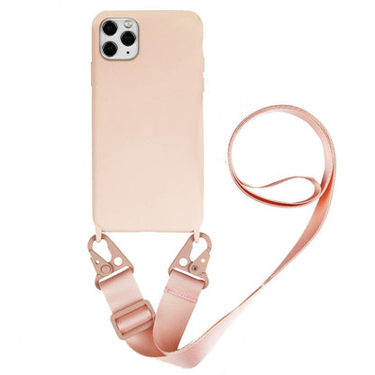 eybag Silicone Lanyard Phone Case For iPhone 12 13 11 Pro Max 7 8 Plus X XR XS Max Ultra Cover With Neck Strap Crossbody Necklace Cord