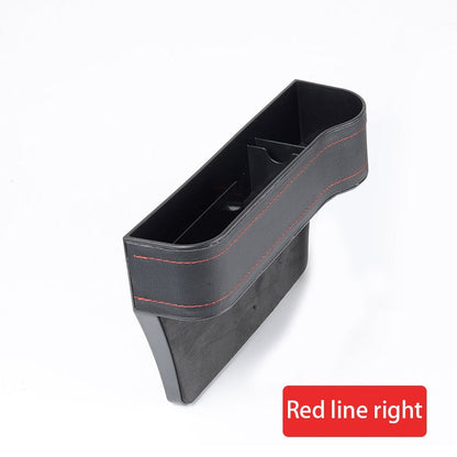 eybag Leather Car Cup Holder Seat Organizer Holder Multifunctional Auto Seat Gap Storage Box Abs Seat Seam Pockets Trunk Organizer