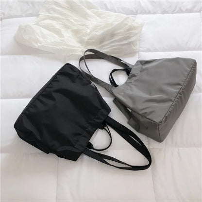 Lkblock New Casual Women Handbag High quality Nylon Ladies Shoulder Bags Brand Hand Bag High Capacity Lady Totes Shopping Bag