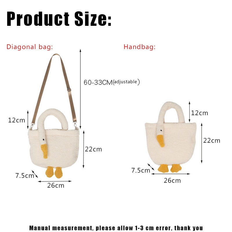 eybag Winter Women Small Plush Tote Simple Warm Cloth Wrist Bags Cute Soft Handbag High Quality Eco Makeup Bag Purses For Girls