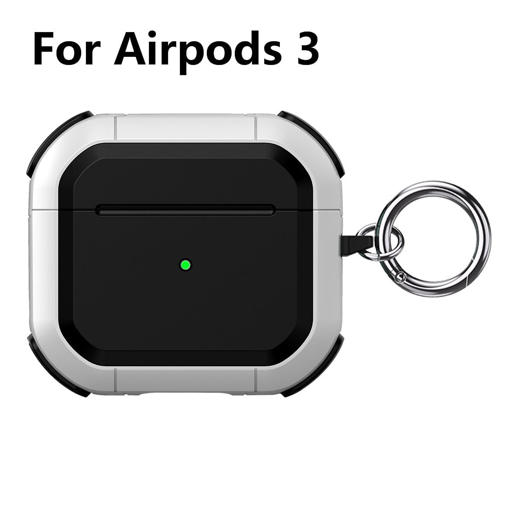 eybag Armor TPU Case For Apple Airpods Pro Cover Protective Earphone Case Headphones Cases For Apple Airpods Pro 3 2 1 Case Cover