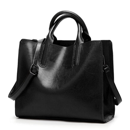 eybag Vintage Genuine Leather Bags Women Messenger Bags High Quality Oil Wax Female Leather Handbags Ladies Shoulder Bag 2022 New C836