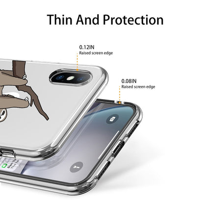 eybag Ottwn Clear Phone Case For iPhone 11 Pro Max 13 12 7 8 6s Plus Cute Cartoon Animal Soft TPU For iPhone X XR XS Transparent Cover