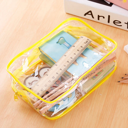 eybag Travel Transparent Cosmetic Bag PVC Women Zipper Clear Makeup Bags Beauty Case Make Up Organizer Storage Bath Toiletry Wash Bag