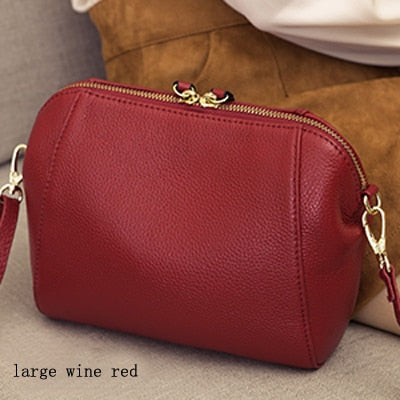 eybag Genuine Leather Shoulder Bags for women Luxury Handbag Fashion Ladies Shopping Totes Messenger Crossbody Bag Female Party Purse