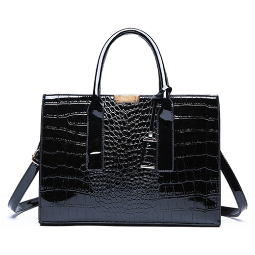 eybag Womens Bags Designer Crocodile Pattern Shoulder Bag PU Leather Brand Woman Crossbody Casual Handbag  Women Tote Bags Sac