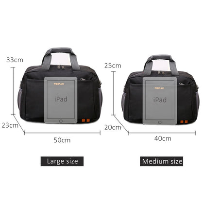 eybag Classic Travel Business Handbag Men Waterproof Cabin Luggage Tote Suitcase Women Large Casual Sport Weekend Shoulder Bag