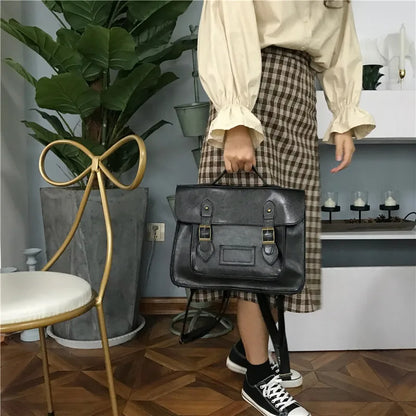 eybag Korean vintage Women Backpacks preppy style student backpack multifunctional female shoulder bag women school bag ladies Totes