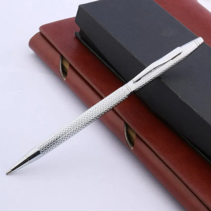 eybag Luxury High Quality Twist Wave Pattern Drawing Ink METAL Ballpoint Pen Stationery Office School Supplies New