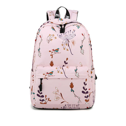 eybag Fashion Waterproof Women Flower Backpack School Bags For Teenagers Girls Laptop Rucksack Bookbags Travel Bagpack Mochilas