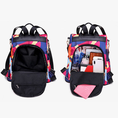 eybag Fashion Anti-theft Women Backpacks Famous Brand High Quality Waterproof Oxford Women Backpack Ladies Large Capacity Backpack