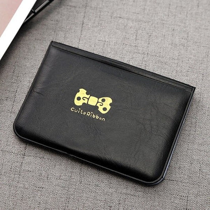 Lkblock Leather Function 24 Bits Card Case Business Card Holder Men Women Credit Passport Card Bag ID Passport Card Wallet