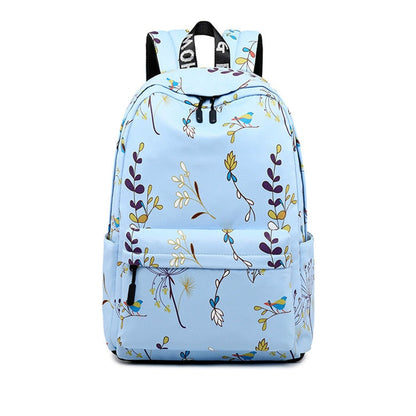 eybag Fashion Waterproof Women Flower Backpack School Bags For Teenagers Girls Laptop Rucksack Bookbags Travel Bagpack Mochilas