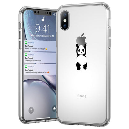 eybag Ottwn Clear Phone Case For iPhone 11 Pro Max 13 12 7 8 6s Plus Cute Cartoon Animal Soft TPU For iPhone X XR XS Transparent Cover