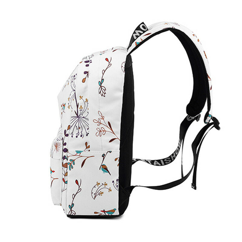 eybag Fashion Waterproof Women Flower Backpack School Bags For Teenagers Girls Laptop Rucksack Bookbags Travel Bagpack Mochilas