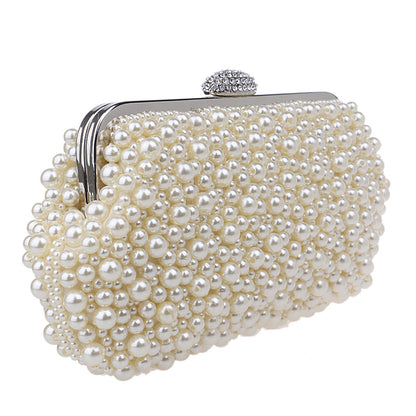 eybag Women messenger beaded women vintage evening bags imitation pearl shell women bag shoulder bags,diamonds clutch bag for wedding