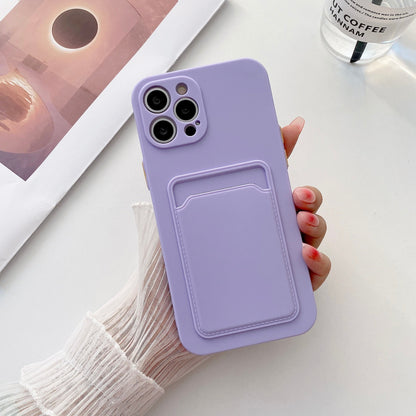 eybag Phone Case For iphone 11 12 13 pro max XR x xs max 7 8 plus se 12 mini 12 pro Soft Silicone Wallet Card Holder cover