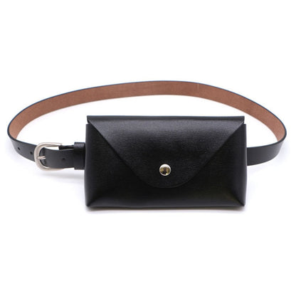 eybag Waist Bag Ladies Fashion Genuine Leather Women Waist Belt Bags Waterproof Chest Belly Pouch Woman Fanny Pack Luxury Coin Purse