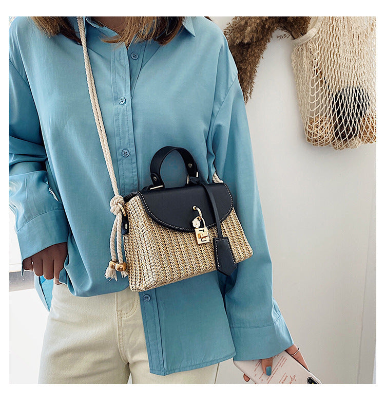 eybag fashion rattan women shoulder bags designer handbags luxury wicker woven crossbody bag summer beach straw bag lady small purses