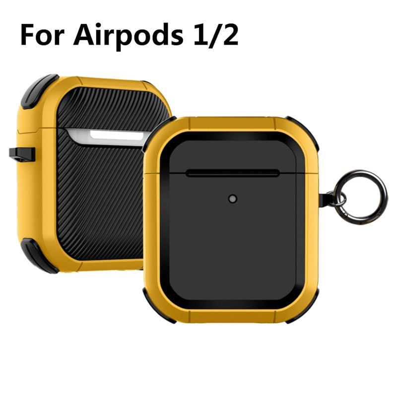 eybag Armor TPU Case For Apple Airpods Pro Cover Protective Earphone Case Headphones Cases For Apple Airpods Pro 3 2 1 Case Cover