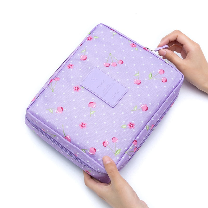 eybag Printing Makeup Bags With Multicolor Pattern Women Cosmetic bag Case Make Up Organizer Toiletry Storage Travel Wash Pouch