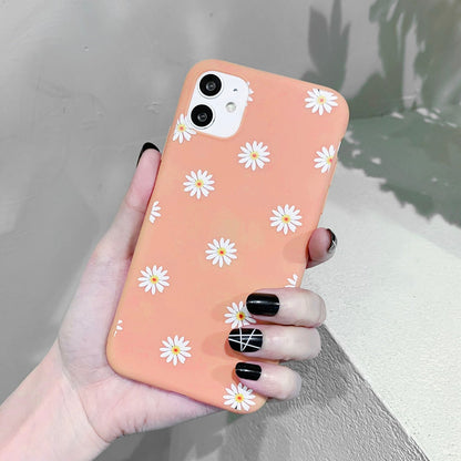 eybag Ottwn Colorful Daisy Flowers Phone Case For iPhone 14 Pro Max 11 12 13 Pro Max X XR XS Max 7 8 6 6s 14 Plus Soft TPU Back Cover