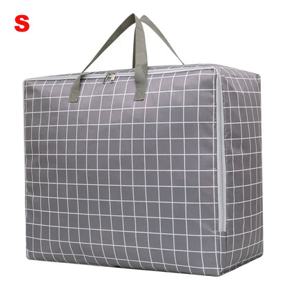 eybag Waterproof Foldable Machine Washable Luggage Bag Travel Clothes Storage Bags Zipper Large Move Bag Portable Designer Duffle Bag