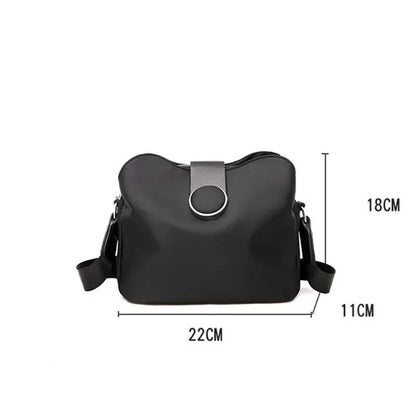 eybag Vintage Nylon Waterproof Shoulder Bag Women Wild Crossbody Bag Simple Messenger Bag Daily Female Handbag Travel Lady Purse Bolso