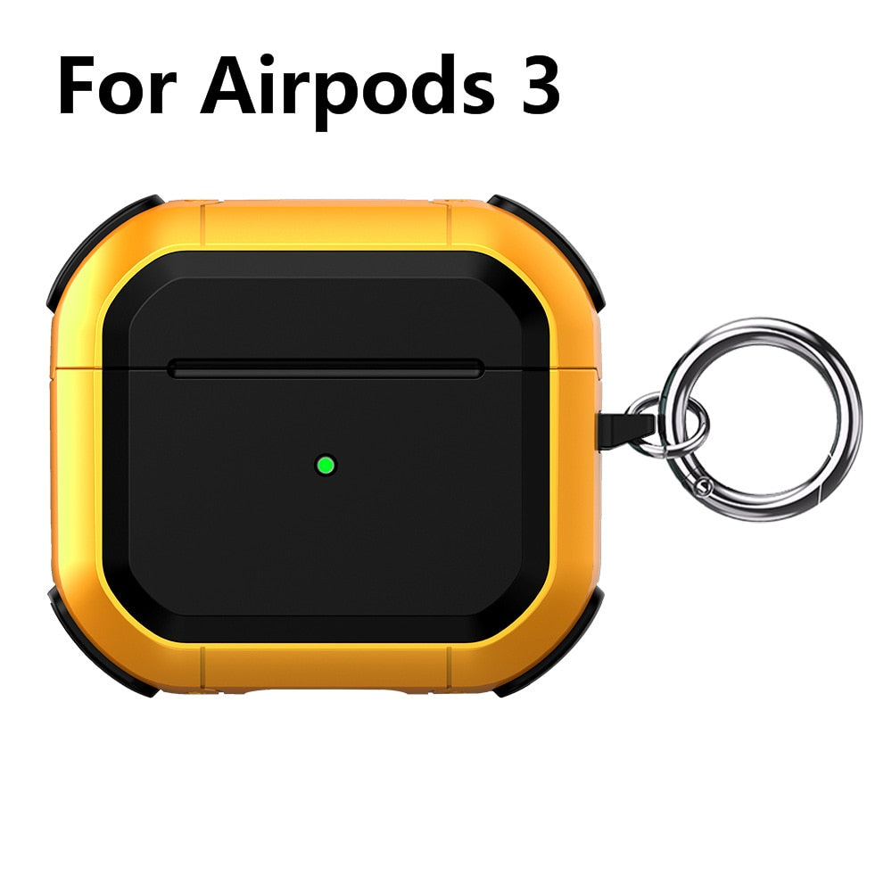 eybag Armor TPU Case For Apple Airpods Pro Cover Protective Earphone Case Headphones Cases For Apple Airpods Pro 3 2 1 Case Cover