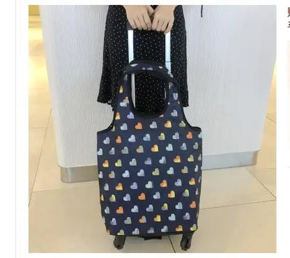 eybag Women Travel trolley bags Women wheeled bag wheels wheeled bags luggage Bags on wheels water proof Rolling Luggage Backpack bag