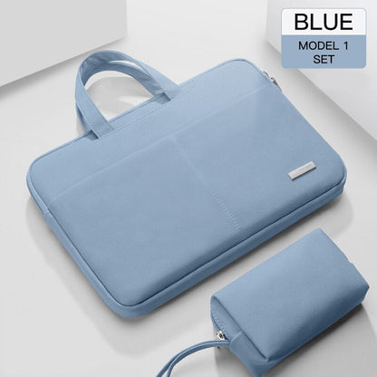 Lkblock Laptop Bag Case for Macbook Air Pro M1 13.3 14 15 Laptop Sleeve 15.6 Notebook Bag For Dell Acer Asus HP Business Women Handbag