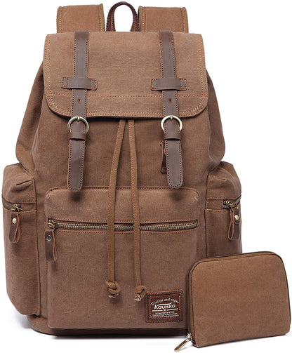 eybag vintage canvas Backpacks Men And Women Bags Travel Students Casual For Hiking Travel Camping Backpack Mochila Masculina